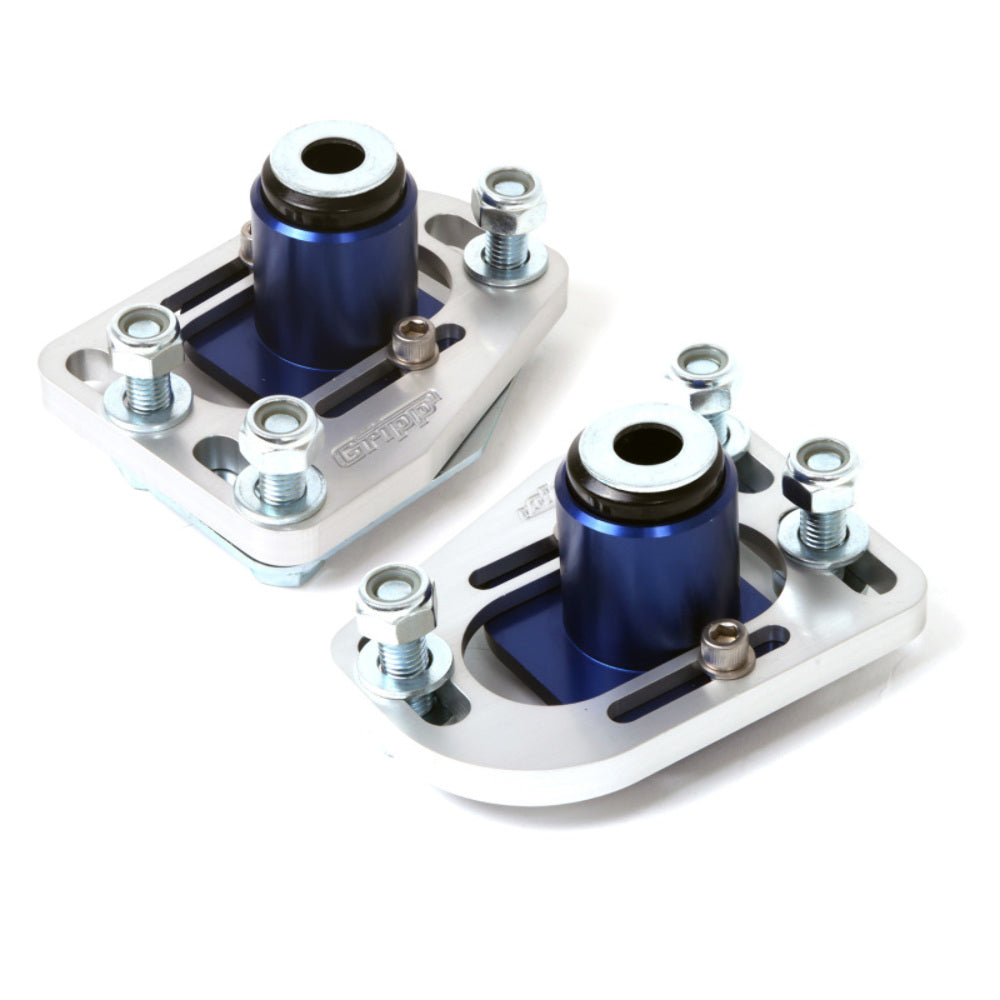 t Fits 1979-1993 Mustang Front Caster Camber Plate Kit (Cnc Billet Aluminum)-2525 BBK Performance