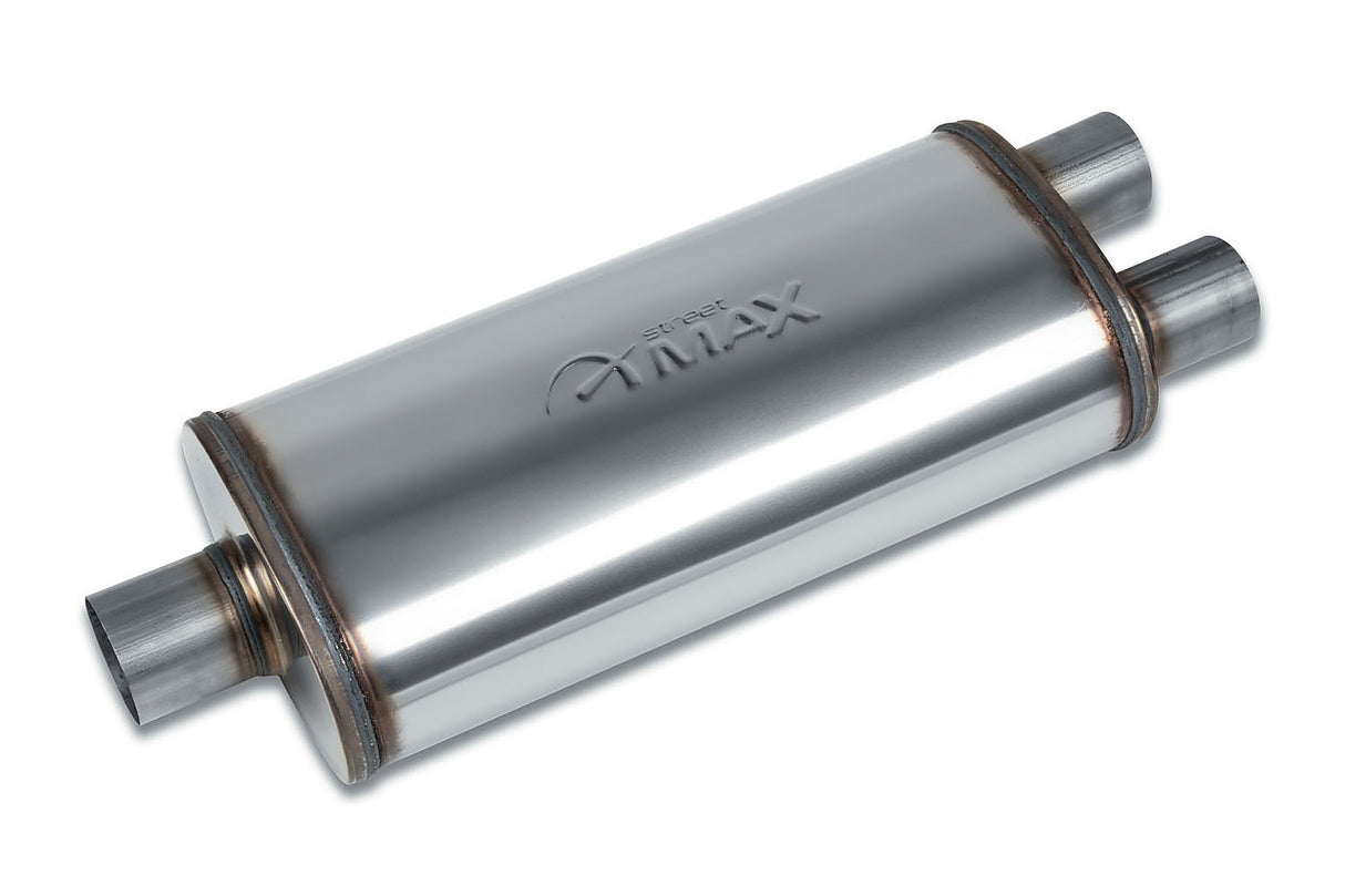 Fits 1980-1986 Chevrolet C10 Straight Through Muffler-Stainless SM12258-JHPR