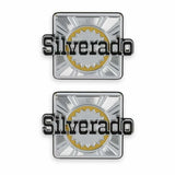 t Fits 1980-1988 Blazer; K5 Rear Side Emblem Pair - Silverado 04-549 Brothers Trucks