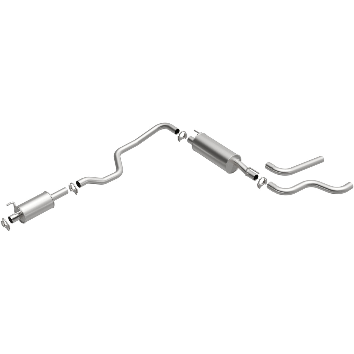 Fits 1980-1993 Volvo Direct-Fit Replacement Exhaust System 106-0631 aluminized steel