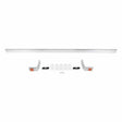 1981-1987 C/K Series Gmc Pickup; C/K Gmc Rear Cab Molding - 3Pcs 04-533 aluminum