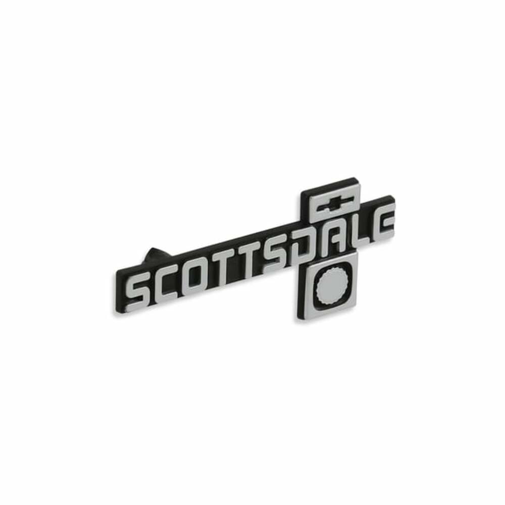 1981-1987 C/K Series Trucks; C/K Dash Emblem - Scottsdale 05-187