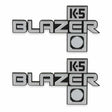 1981-1988 Blazer; K5 Fender Badge Pair - Blazer 4Wd 04-548