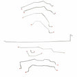 Complete Brake Line Kit for 1981-1983 Chevy K3500, , Crew Cab w/ , Dually Axle No ABS long bed stainless steel