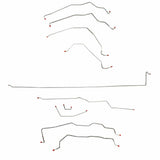 Complete Brake Line Kit for 1981-1983 Chevy K3500, , Crew Cab w/ , Dually Axle No ABS long bed stainless steel
