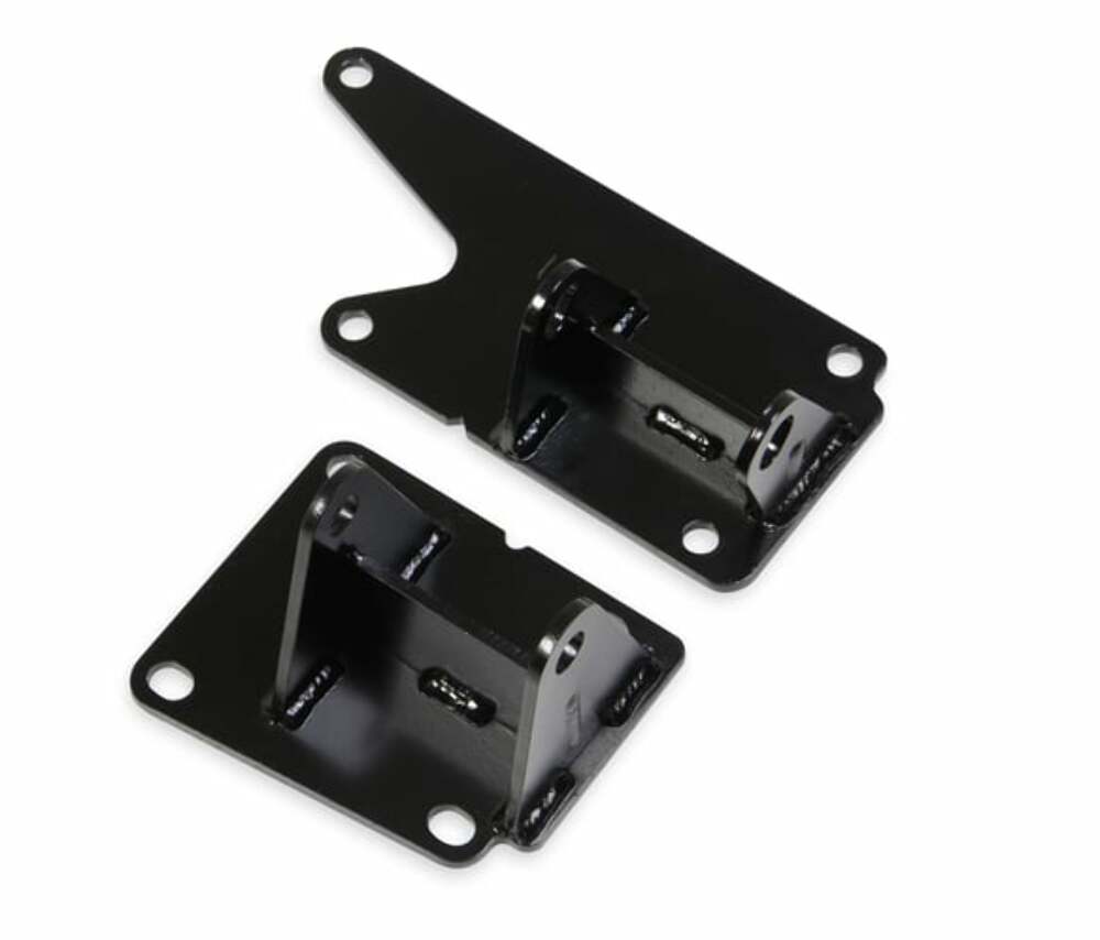 t Fits 1982-1993 Ford Mustang; Engine Mount Brackets - 71221026HKR Hooker BlackHeart