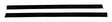 Fits 1984-1996 Jeep Cherokee XJ Cherokee Door Window Belt Weatherstrip Kit; 55235406K steel black