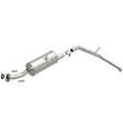 Fits 1985-1995 Suzuki Direct-Fit Replacement Exhaust System 106-0223 aluminized steel