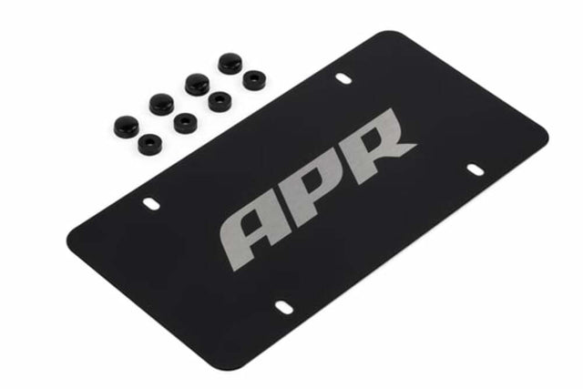 Fits 1985-2024 911 Porsche License Plate - Silver on Black for Audi and VW aluminum stainless steel