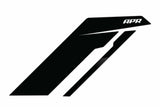 Fits 1985-2024 911 Porsche Sideburns - Black / Black Stripe for Audi and VW