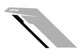 Fits 1985-2024 911 Porsche Sideburns - Silver / Black Stripe for Audi and VW