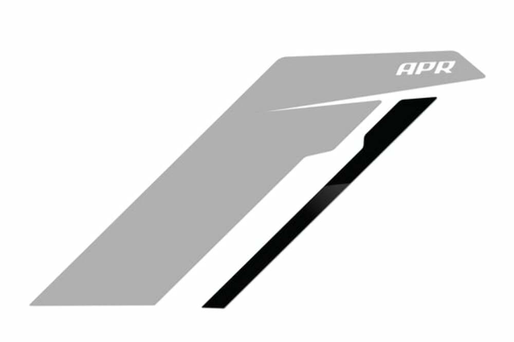 Fits 1985-2024 911 Porsche Sideburns - Silver / Black Stripe for Audi and VW