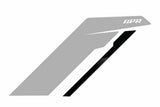 Fits 1985-2024 911 Porsche Sideburns - Silver / Black Stripe for Audi and VW