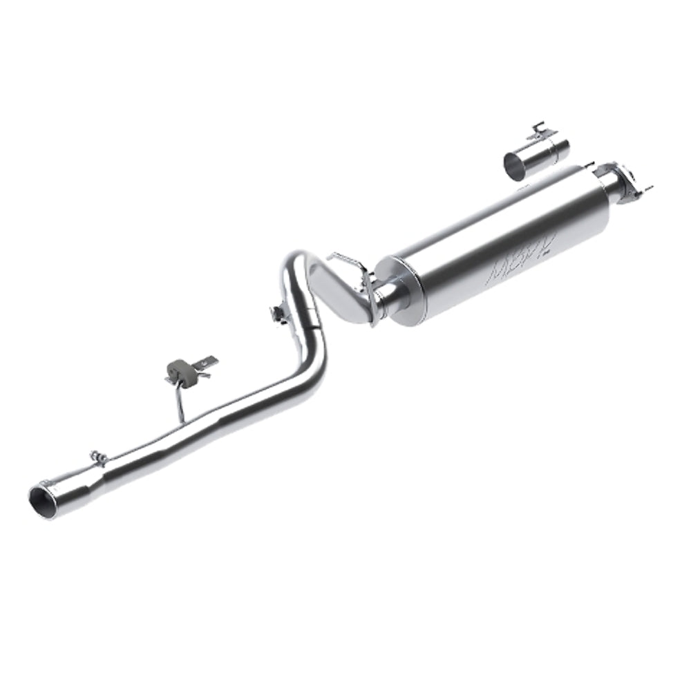 MBRP cat-back exhaust system fits 1986-1993 Jeep Cherokee Armor Plus Series T409 stainless steel S5534409 2 inch inlet/outlet