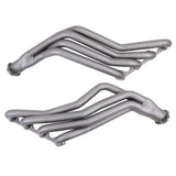 Fits 1986-1993 Mustang 1-3/4 Long Tube 351W Swap Headers (Titanium Ceramic)-1569 for 1986-1993 Ford Mustang chrome