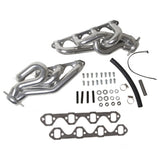 Fits 1986-1993 Mustang 5.0 1-5/8 Shorty Equal Length Headers-Silver-15120 ceramic coated polished
