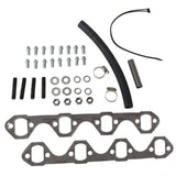 Fits 1986-1993 Mustang 5.0 1-5/8 Shorty Equal Length Headers-Silver-15120 ceramic coated polished