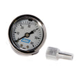 Fits 1986-1993 Mustang 5.0 Fuel Efi Pressure Gauge And Adapter 0-60 Psi-1617