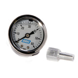 Fits 1986-1993 Mustang 5.0 Fuel Efi Pressure Gauge And Adapter 0-60 Psi-1617