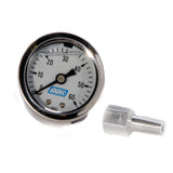 Fits 1986-1993 Mustang 5.0 Fuel Efi Pressure Gauge And Adapter 0-60 Psi-1617