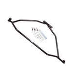 Fits 1986-1993 Mustang Strut Tower Brace (Black Powder Coat)-2504 for 1986-1993 Ford Mustang chrome
