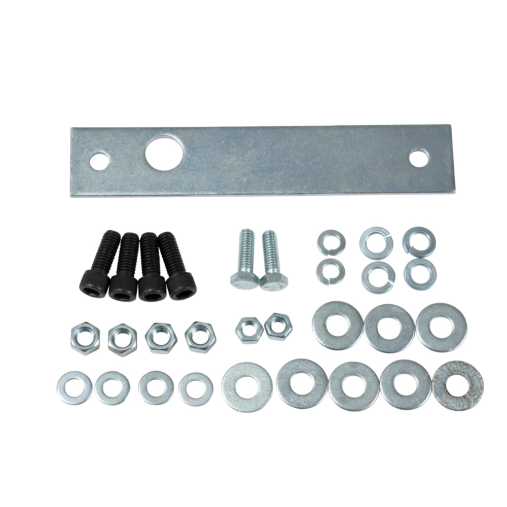 Fits 1986-1993 Mustang Strut Tower Brace (Black Powder Coat)-2504 for 1986-1993 Ford Mustang chrome