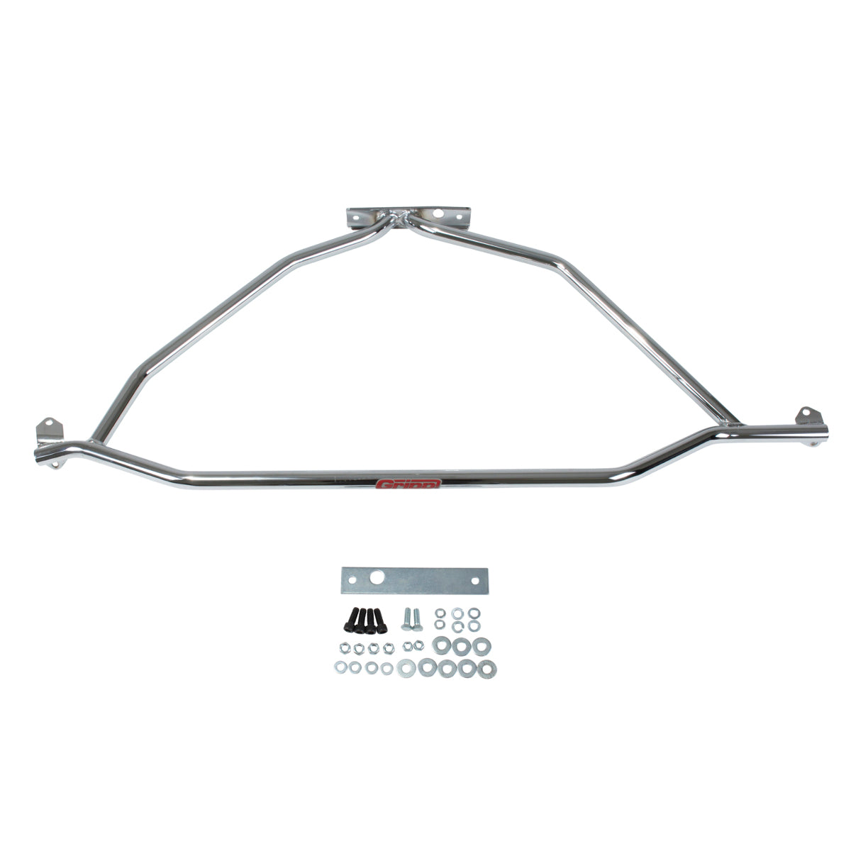 Fits 1986-1993 Mustang Strut Tower Brace (Powder Chrome)-25040