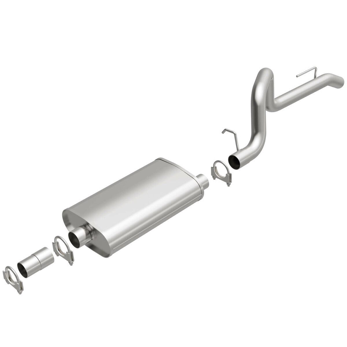 Fits 1987-1992 Jeep Wrangler Direct-Fit Replacement Exhaust System 106-0051 aluminized steel