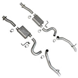 Fits 1987-1993 Mustang GT Only Varitune Full Cat Back Exhaust System-3002