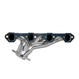 Fits 1987-1995 Ford F150 302 1-5/8 Shorty Exhaust Headers-Silver-35100 for 1987-1995 Ford F-150 ceramic coated polished