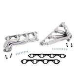 Fits 1987-1995 Ford F150 351W 1-5/8 Shorty Exhaust Headers-Silver-35110 for 1987-1995 Ford F-150 ceramic coated polished