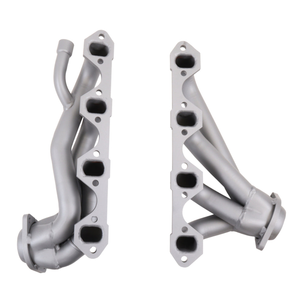 Fits 1987-1995 Ford F150 351W 1-5/8 Shorty Exhaust Headers-Titanium-3511 for 1987-1995 Ford F-150 ceramic coated polished