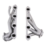 Fits 1987-1995 Ford F150 351W 1-5/8 Shorty Exhaust Headers-Titanium-3511 for 1987-1995 Ford F-150 ceramic coated polished