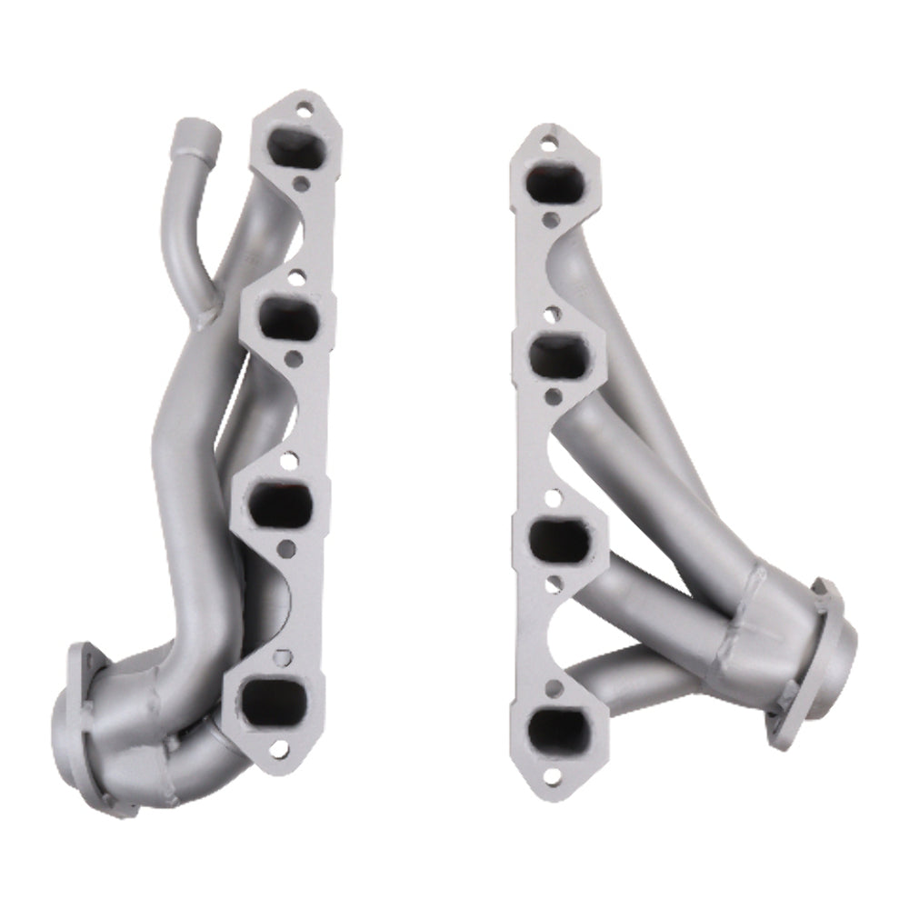 Fits 1987-1995 Ford F150 351W 1-5/8 Shorty Exhaust Headers-Titanium-3511 for 1987-1995 Ford F-150 ceramic coated polished