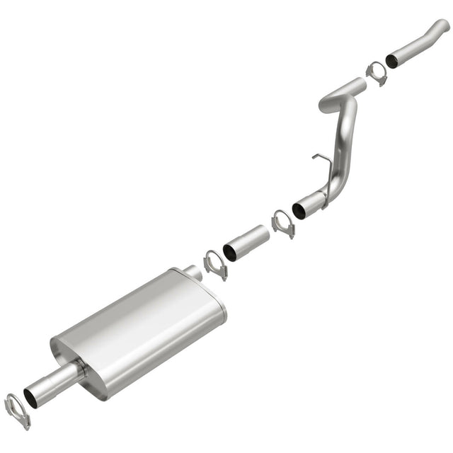 Fits 1987-1995 Jeep Direct-Fit Replacement Exhaust System 106-0721 aluminized steel