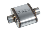 Jones Exhaust straight-through performance muffler fits 1987-1997 Ford stainless steel SM65109-JHPR