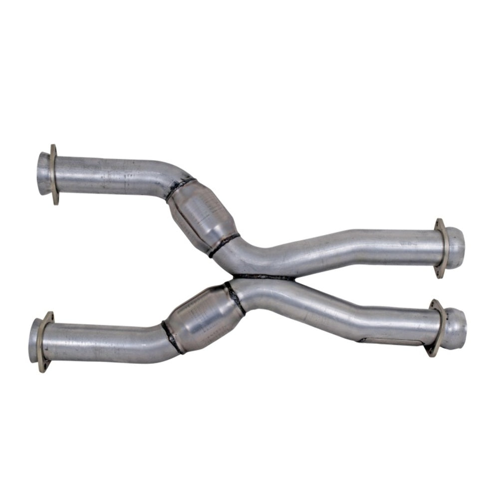 t Fits 1987-2004 Mustang Coyote Swap Short Mid X Pipe w/High Flow Catalytic-1786 BBK Performance