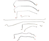 Complete Brake Line Kit for 1987-1991 Chevy R3500 stainless steel