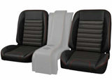 1987 Blazer Bucket Seats Sport-Black With Black Stitching QSBKT87BLACK