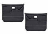 t Fits 1987 Blazer Custom Sport Door Panels-Black-Black Stitching QDP0087BLACK Brothers Trucks