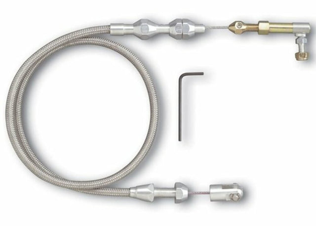 1987 Blazer Lokar Universal Throttle Cable Assembly-24" stainless steel aluminum TCAU024STAINLESS
