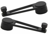 1987 Chevrolet Blazer; Billet Window Handle - Black - Pair BWH87BK
