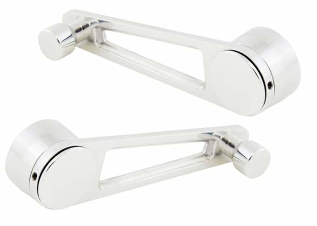 1987 Chevrolet Blazer; Billet Window Handle - Polished - Pair BWH87PL