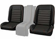 t Fits 1987 Chevrolet Blazer Bucket Seats Sport-Black w/ Red Stitching QSBKT87RED Brothers Trucks