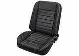 t Fits 1987 Chevrolet Blazer Bucket Seats Sport-Black w/ Red Stitching QSBKT87RED Brothers Trucks