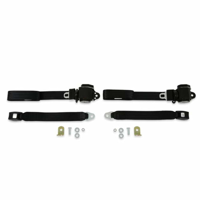 t Fits 1987 Chevrolet Blazer; Seat Belt Kit - 3 Pt - Bench BELTKT6-1BK Brothers Trucks