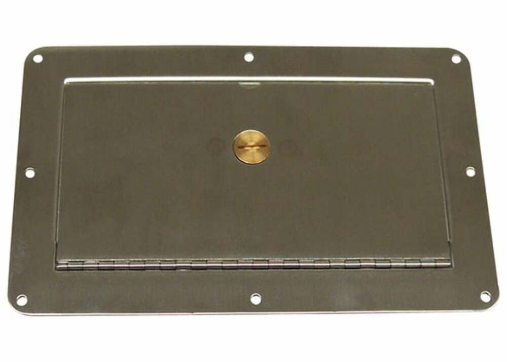 1987 Chevrolet Blazer; Universal Master Cylinder Access Door ACCESS-MC stainless steel