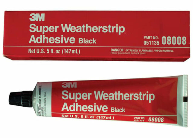 1987 Chevrolet Blazer; Weatherstrip Adhesive - Black PER8008