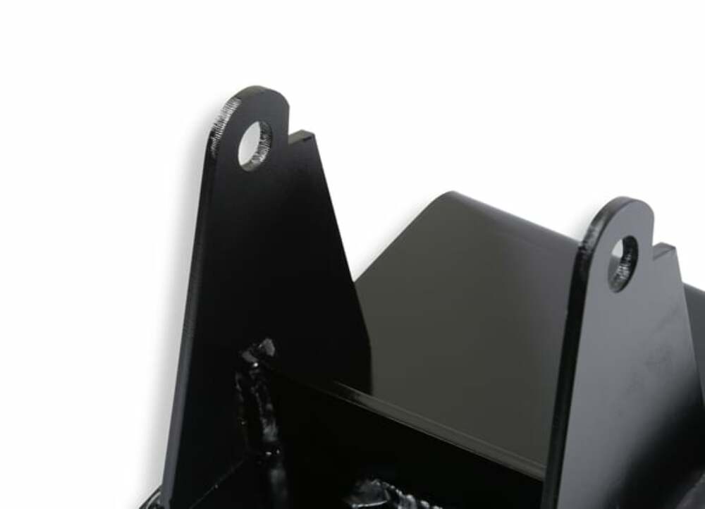 Hooker performance muffler black fits-1987-chevrolet-c15-hooker-blackheart-engine-mount-brackets-bhs561