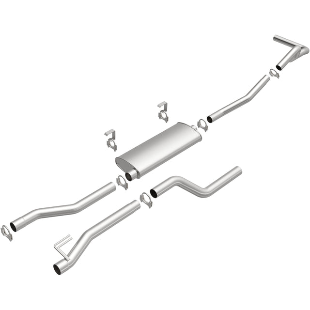 Fits 1988-1993 GMC K1500 Direct-Fit Replacement Exhaust System 106-0491 aluminized steel